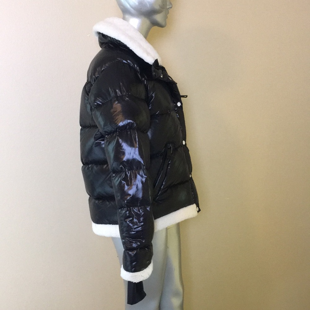 SAM | GIGI Down Jacket With Shearling Trim - Picture 12 of 17